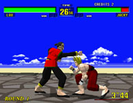 Virtua Fighter, capture d'écran